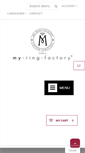 Mobile Screenshot of my-ring-factory.com